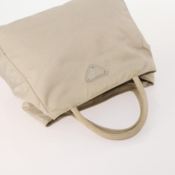 PRADA Sports Line Hand Bag Nylon 3 Set 2way Beige Black Gray Auth 176448
