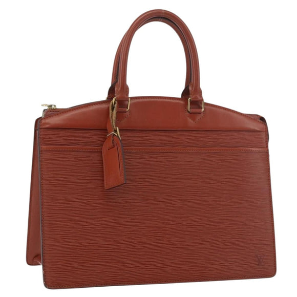 LOUIS VUITTON Epi Riviera Hand Bag Brown M48183 LV Auth 176461