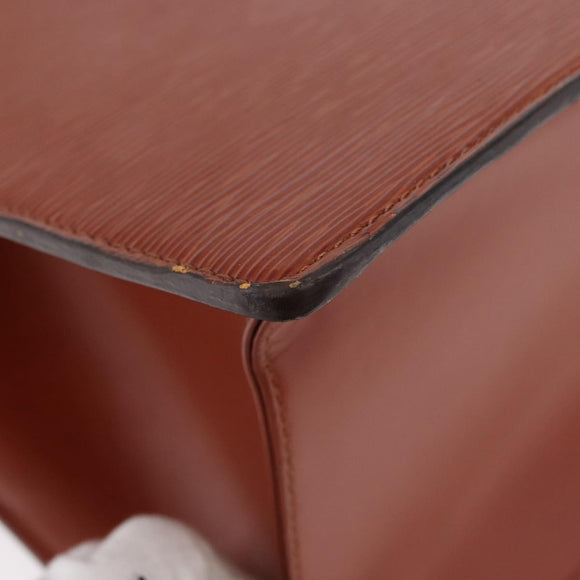 LOUIS VUITTON Epi Riviera Hand Bag Brown M48183 LV Auth 176461