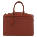 LOUIS VUITTON Epi Riviera Hand Bag Brown M48183 LV Auth 176461-13