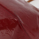 LOUIS VUITTON Monogram Vernis Bellevue GM Bag Pomme D'amour M93587 Auth 176466-14