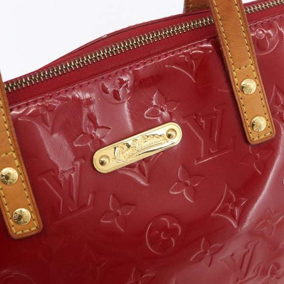 LOUIS VUITTON Monogram Vernis Bellevue GM Bag Pomme D'amour M93587 Auth 176466