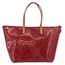 LOUIS VUITTON Monogram Vernis Bellevue GM Bag Pomme D'amour M93587 Auth 176466-2