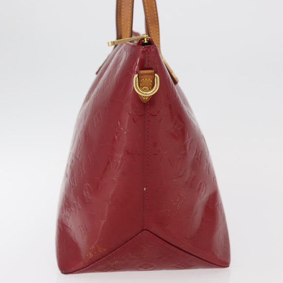 LOUIS VUITTON Monogram Vernis Bellevue GM Bag Pomme D'amour M93587 Auth 176466
