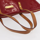LOUIS VUITTON Monogram Vernis Bellevue GM Bag Pomme D'amour M93587 Auth 176466-7