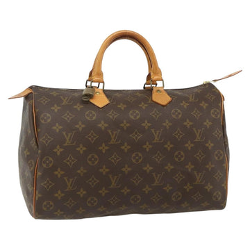 LOUIS VUITTON Monogram Speedy 35 Hand Bag M41524 LV Auth 176469A