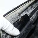GUCCI GG Supreme Web Sherry Line Boston Bag PVC Black Gold 40 02 006 Auth 176475-12