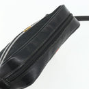 GUCCI GG Canvas Web Sherry Line Shoulder Bag Black Gold Red 010 378 Auth 176476A-6