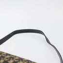 Christian Dior Trotter Canvas Shoulder Bag Navy Gold Auth 176478-8