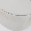 Christian Dior Shoulder Bag Leather White Gold Auth 176489-11