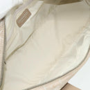 CHANEL New Travel line Shoulder Bag Beige CC Auth 176498-16