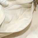 CHANEL New Travel line Shoulder Bag Beige CC Auth 176498-20