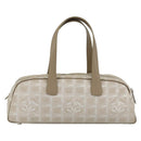CHANEL New Travel line Shoulder Bag Beige CC Auth 176498-3