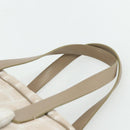CHANEL New Travel line Shoulder Bag Beige CC Auth 176498-8