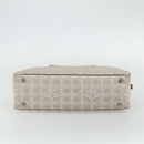 CHANEL New Travel line Shoulder Bag Beige CC Auth 176498-9