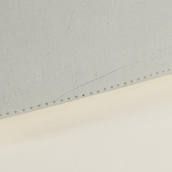 FENDI Drawing Mamma Baguette Schoudertas Canvas Wit Goud Origineel 176502SM