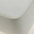 FENDI Drawing Mamma Baguette Schoudertas Canvas Wit Goud Origineel 176502SM-19