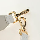 FENDI Drawing Mamma Baguette Schoudertas Canvas Wit Goud Origineel 176502SM-39