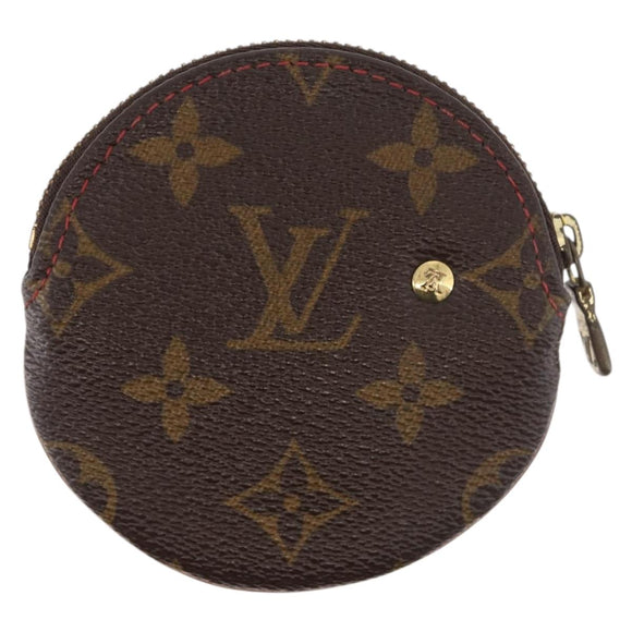 LOUIS VUITTON Monogram Cherry Porte Monnaie Ron Coin Purse M95043 Auth 176506A