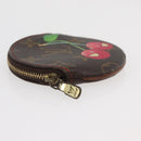 LOUIS VUITTON Monogram Cherry Porte Monnaie Ron Coin Purse M95043 Auth 176506A-4