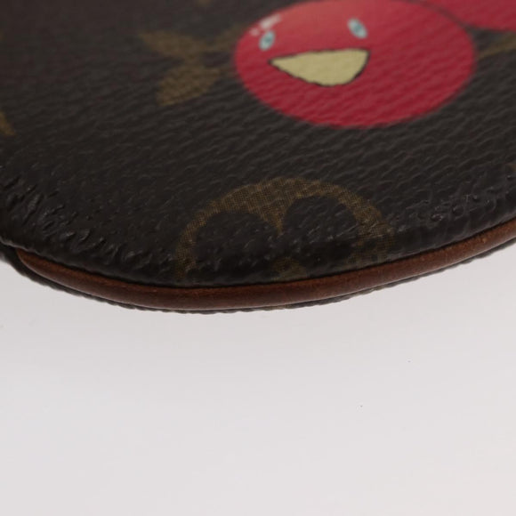 LOUIS VUITTON Monogram Cherry Porte Monnaie Ron Coin Purse M95043 Auth 176506A