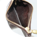 LOUIS VUITTON Damier Ebene Pochette Cles Coin Purse N62658 LV Auth 176507-11