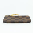 LOUIS VUITTON Damier Ebene Pochette Cles Coin Purse N62658 LV Auth 176507-7