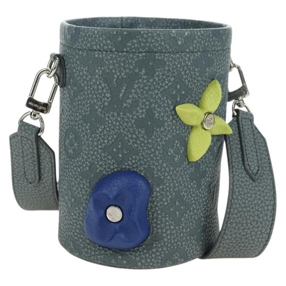 LOUIS VUITTON Monogram Taurillon Climbing Chalk Nano Bag M81572 LV Auth 176509SM