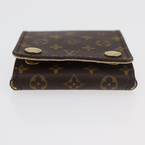 LOUIS VUITTON Monogram Schmucketui Schmuckkästchen LV Auth 176511