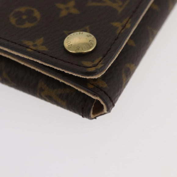 LOUIS VUITTON Monogram Schmucketui Schmuckkästchen LV Auth 176511