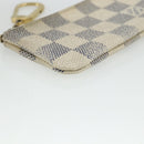 LOUIS VUITTON Damier Azur Pochette Cles Coin Purse N62659 LV Auth 176512-10