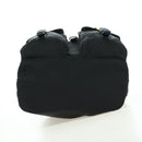 PRADA Robot Backpack Nylon Black Silver Auth 176514SAV-5