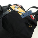PRADA Robot Backpack Nylon Black Silver Auth 176514SAV-21