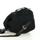 PRADA Robot Backpack Nylon Black Silver Auth 176514SAV-3