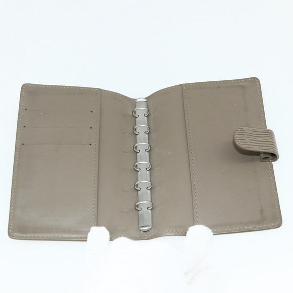 LOUIS VUITTON Epi Agenda MM Day Planner Cover Lilac R2004B LV Auth 176525