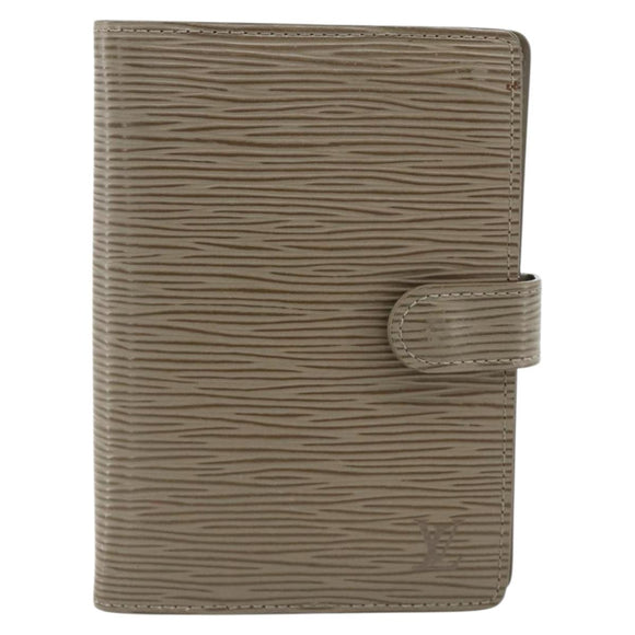 LOUIS VUITTON Epi Agenda MM Day Planner Cover Lilac R2004B LV Auth 176525