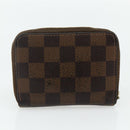 LOUIS VUITTON Monogram Damier Ebene Wallet 3 Set LV Auth 176526-17