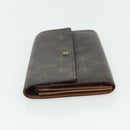 LOUIS VUITTON Monogram Damier Ebene Wallet 3 Set LV Auth 176526-4