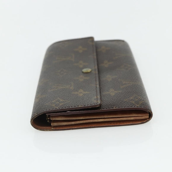 LOUIS VUITTON Monogram Damier Ebene Wallet 3 Set LV Auth 176526