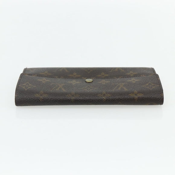 LOUIS VUITTON Monogram Damier Ebene Wallet 3 Set LV Auth 176526
