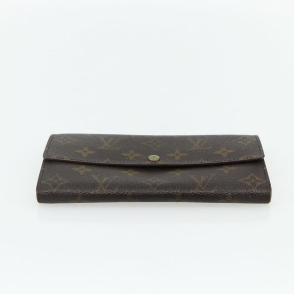 LOUIS VUITTON Monogram Damier Ebene Wallet 3 Set LV Auth 176526
