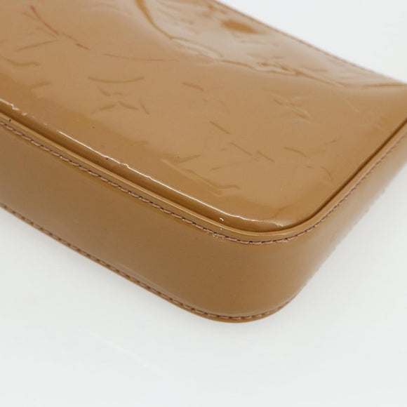 LOUIS VUITTON Vernis Pochette Accessoires Pouch Dunne M90196 LV Auth 176532A
