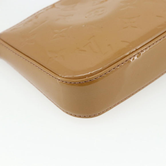 LOUIS VUITTON Vernis Pochette Accessoires Pouch Dunne M90196 LV Auth 176532A