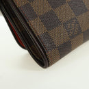 LOUIS VUITTON Damier Ebene Pochette Twin GM Shoulder Bag SPO LV Auth 176534SV-17