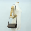 LOUIS VUITTON Damier Ebene Pochette Twin GM Shoulder Bag SPO LV Auth 176534SV-24