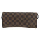 LOUIS VUITTON Damier Ebene Pochette Twin GM Shoulder Bag SPO LV Auth 176534SV-2