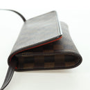 LOUIS VUITTON Damier Ebene Pochette Twin GM Shoulder Bag SPO LV Auth 176534SV-3
