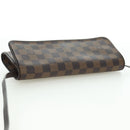 LOUIS VUITTON Damier Ebene Pochette Twin GM Shoulder Bag SPO LV Auth 176534SV-6