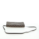 LOUIS VUITTON Damier Ebene Pochette Twin GM Shoulder Bag SPO LV Auth 176534SV-7