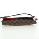 LOUIS VUITTON Damier Ebene Pochette Twin GM Shoulder Bag SPO LV Auth 176534SV-5